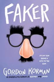 link to book trailer for Faker by Gordon Korman
